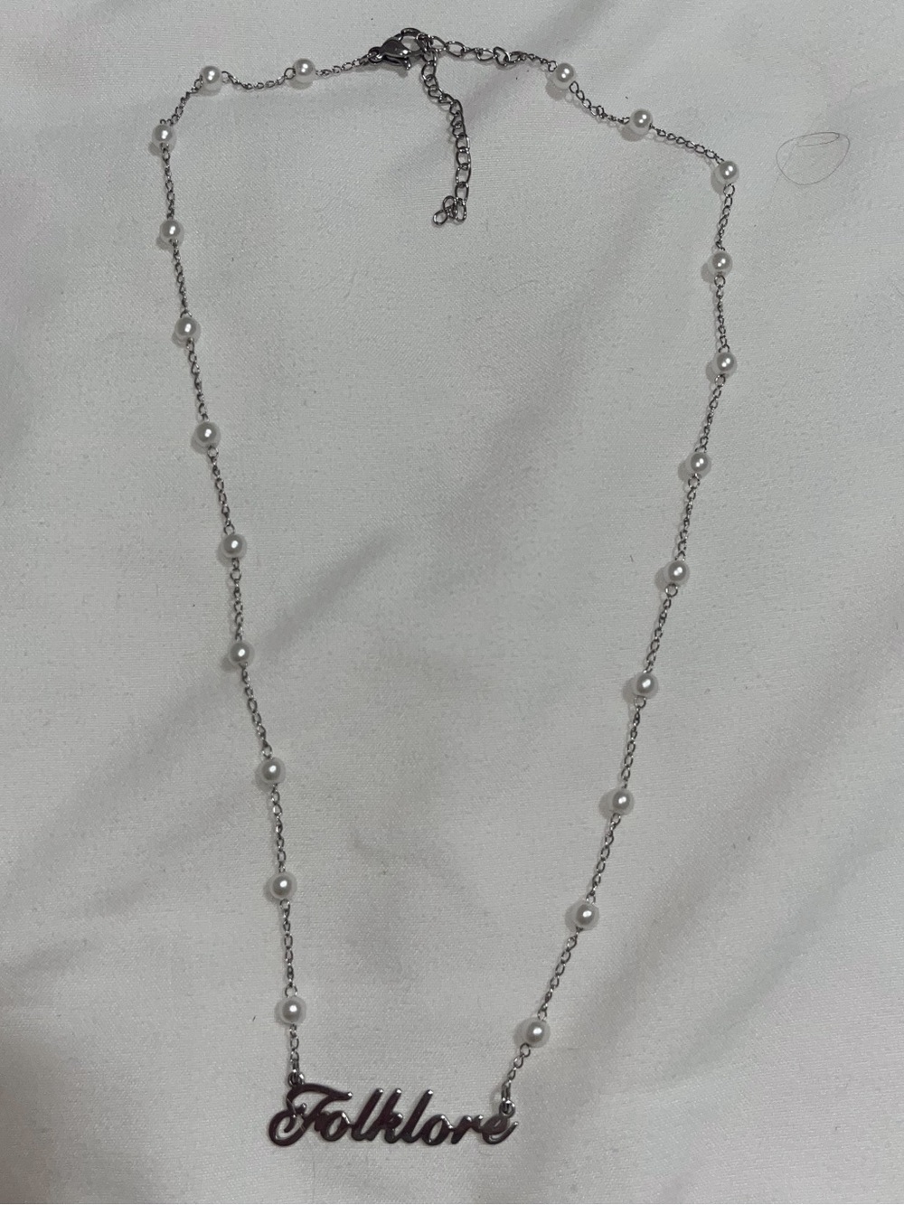 Taylor Swift Custom Folklore necklace